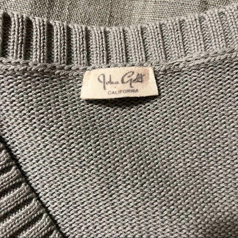 John galt mint green cardigan. Fits size small